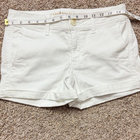 NWOT American Eagle White Chino Shorts - Picture 5 of 7